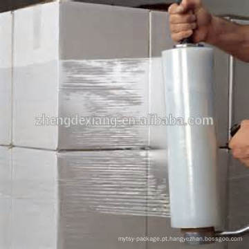 Uso manual PE Pallet Wrap Stretch Film